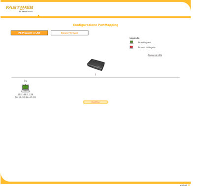 fastweb riconosce router wi-fi